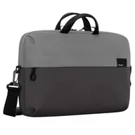 Plecaki - Targus TBS574GL Torba na laptopa 14 cali Sagano EcoSmart Slipcase - Black/Grey - miniaturka - grafika 1