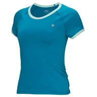 Koszulki sportowe damskie - Koszulka damska Fila T-Shirt Ophelia Capri Breeze S - miniaturka - grafika 1
