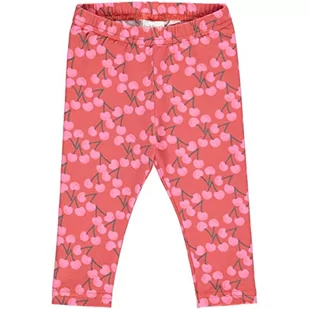 Fred's World by Green Cotton Dziewczęce legginsy wiśniowe, Cranberry, 74 cm - Legginsy - miniaturka - grafika 1