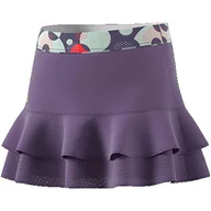 Spódnice - adidas dziewczęca spódnica z falbanką G Tech Purple/Shock Yellow 1415Y - miniaturka - grafika 1