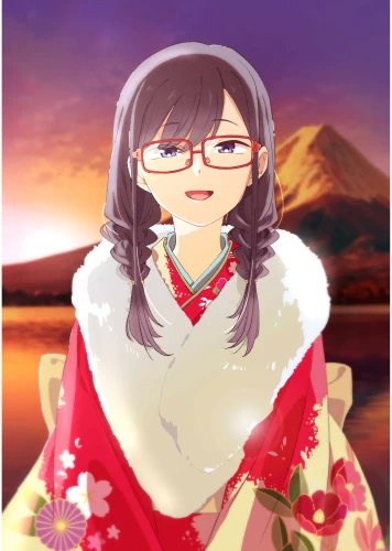 Plakat Anime Manga Giji harem GH_002 A2 (custom)