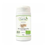 Witaminy i minerały - BIO ASHWAGANDHA tabletki 200 sztuk Wysyłka kurierem tylko 10,99 zł - miniaturka - grafika 1