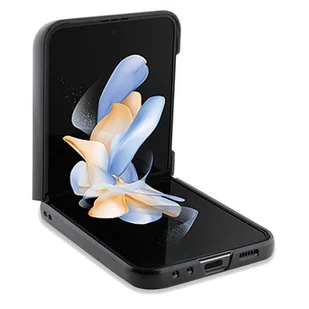 Etui BMW BMHCZF5SLLBK Samsung Galaxy Z Flip5 Leather Hot Stamp czarny/black - Etui i futerały do telefonów - miniaturka - grafika 5