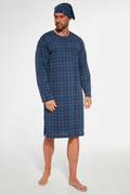 Piżamy męskie - Cornette 110/20 264703 męska koszula nocna - miniaturka - grafika 1