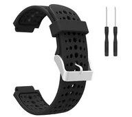 Akcesoria do smartwatchy - Best Accessories SILIKONOWY PASEK ZAMIENNY DO GARMIN 220/230/235/620/630/735XT 552 - miniaturka - grafika 1