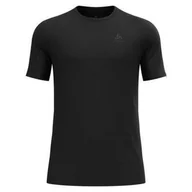 Koszulki męskie - Koszulka męska ODLO Merino 160 BL Top - 100% wełna merino, krótki rękaw - miniaturka - grafika 1