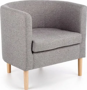 Elior Fotel klubowy Karo - popielaty - Fotele - miniaturka - grafika 1