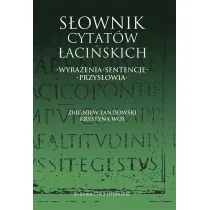 Wydawnictwo Literackie Słownik cytatów łacińskich - Zbigniew Landowski, Krystyna Woś - Słowniki języka polskiego - miniaturka - grafika 1