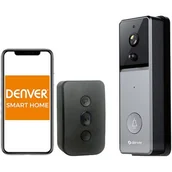Pozostałe oświetlenie - Denver Denver VDB-216 dzwonek wideo czujnik PIR WLAN - miniaturka - grafika 1