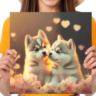 Zabawki kreatywne - Haft Diamentowy Diamond Painting,DIAMENTOWY MALARZ,Obraz DIY 5D,Mozaika Diamentowa 30x30,Pies - miniaturka - grafika 1
