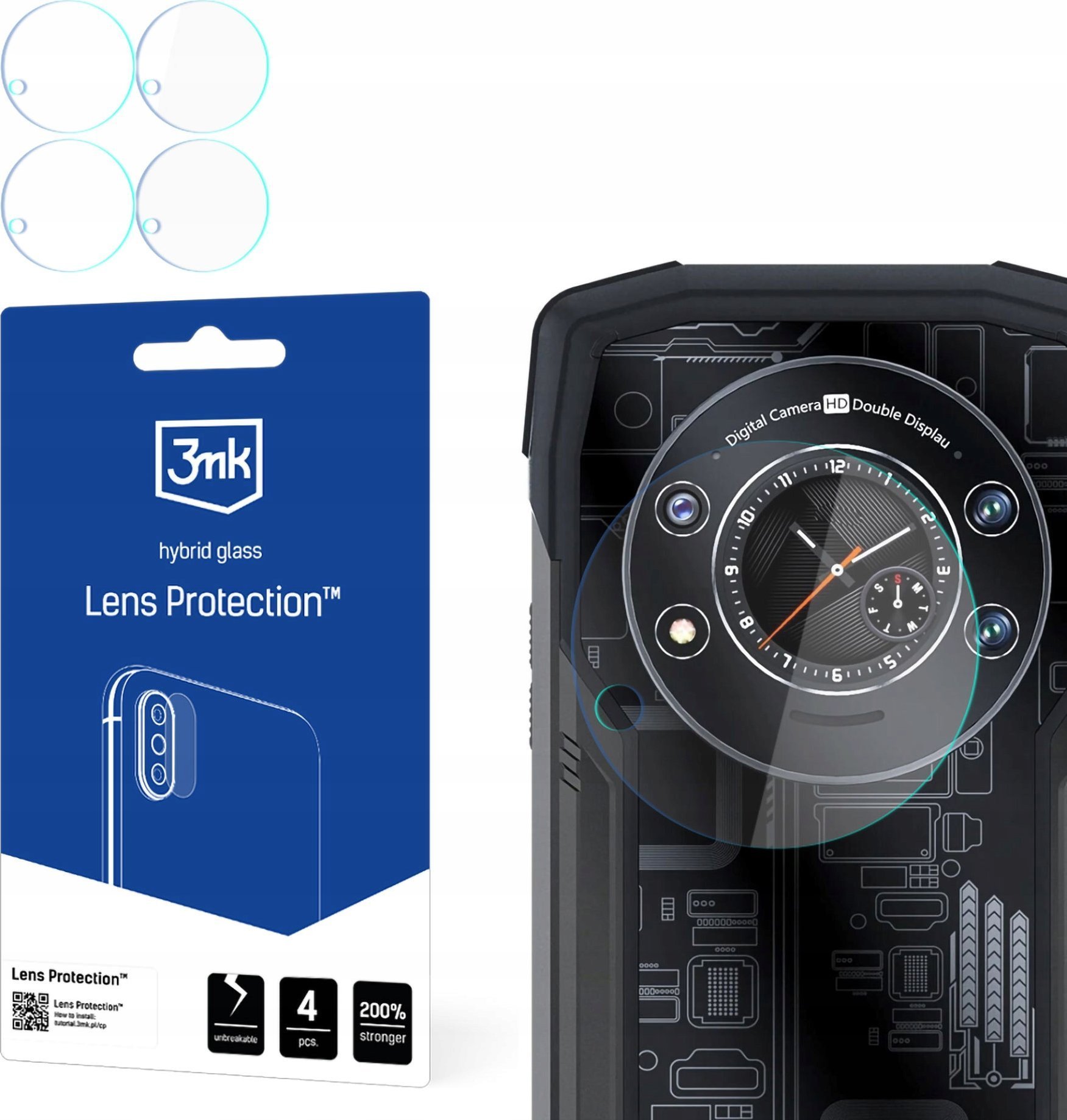 3MK Cubot King Kong Star - 3mk Lens Protection