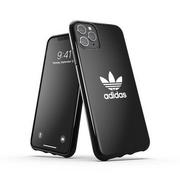 Etui i futerały do telefonów - Adidas Etui na telefon komórkowy zaprojektowane dla iPhone 11 Pro, etui sprawdzone pod kątem upadku, odporne na uderzenia podwyższone krawędzie, oryginalne etui ochronne Snap Case, czarne 40527 - miniaturka - grafika 1
