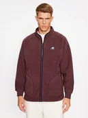 Bluzy męskie - New Balance Polar Athletics Polar Fleece Full Zip MJ33503 Czerwony Regular Fit - miniaturka - grafika 1