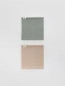 Szaliki i chustki dla dzieci - Reserved - Dzianinowy komin z wiskozą 2 pack - wielobarwny - miniaturka - grafika 1