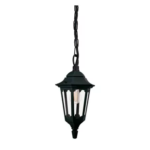 Parish Mini latarnia wisząca czarna PRM9-BLACK Elstead Lighting - Lampy ogrodowe - miniaturka - grafika 1