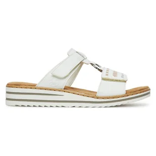 Klapki Rieker V0636-80 - Klapki i japonki damskie - miniaturka - grafika 1