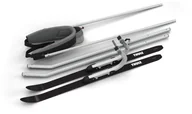 Sporty zimowe - akcesoria - Thule Zestaw do przyczepki Chariot Ski Kit szary 20201401 - miniaturka - grafika 1
