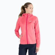 Odzież trekkingowa damska - Bluza polarowa damska Jack Wolfskin Hydro Grid - miniaturka - grafika 1