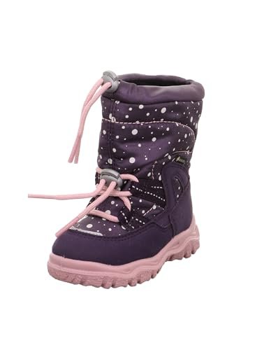Superfit Chłopięce dziewczęce Husky + ciepła podszewka Gore-Tex śniegowce, fioletowe/różowe 8500, 20 EU, Fioletowy różowy 8500, 20 EU