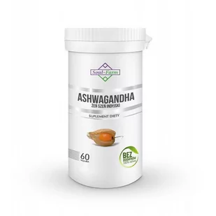 Soul-farm Premium Ashwagandha 60 kapsułek (5902706732368) - Suplementy naturalne - miniaturka - grafika 1