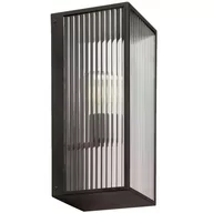 Lampy ogrodowe - Kinkiet Zewnętrzny Czarny Klasyczny E27 Abruzzo Michael E27 45Cm - miniaturka - grafika 1