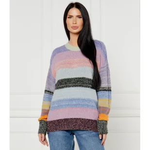Desigual Sweter Jers_Moncton Regular Fit z dodatkiem wełny - Swetry damskie - miniaturka - grafika 1