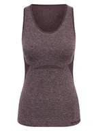 Koszulki sportowe damskie - Hummel Top sportowy "Coco Seamless" w kolorze bordowym - miniaturka - grafika 1