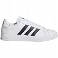 Buty sportowe męskie - Buty męskie Adidas Grand Court Base 2.0 białe GW9250 - miniaturka - grafika 1