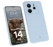 Etui i futerały do telefonów - Bizon Pancerne etui Case Tur do Xiaomi Redmi Note 14 4G, jasnoniebieskie - miniaturka - grafika 1