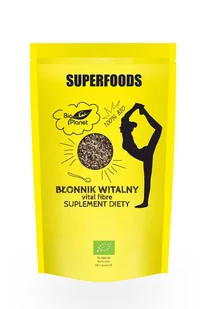 Bio Planet 036Bio Planet Superfoods Błonnik Witalny 150g - SUPERFOODS EKO BPLBLONNIKWIT - Zdrowa żywność - miniaturka - grafika 3