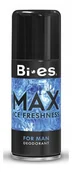 Dezodoranty i antyperspiranty męskie - Bi-es Max Ice Freshness for men Dezodorant spray 150ml - miniaturka - grafika 1