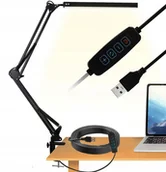 Lampy kosmetyczne - Lampka Led Kosmetyczna Do Rzęs Kabel 160cm Uchwyt - miniaturka - grafika 1