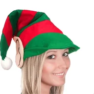 Stroje karnawałowe - Czapka Strój Elf Z Uszami Roz. Uniwersalny - miniaturka - grafika 1