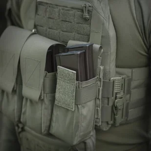 M-Tac - Ładownica podwójna na magazynki AR/AK zamknięta - Ranger Green - 10013223 - Odzież taktyczna i umundurowanie - miniaturka - grafika 5