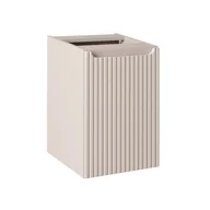 Szafki łazienkowe - Szafka łazienkowa NOVA CASHMERE 81-40-1D 40cm kaszmirowa z koszem - miniaturka - grafika 1