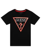 Koszulki dla chłopców - Guess T-Shirt L73I55 K8HM0 Czarny Regular Fit - miniaturka - grafika 1