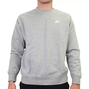Nike Męski t-shirt M NSW Club CRW Bb Long Sleeved (1 opakowanie) - Koszulki męskie - miniaturka - grafika 1