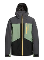 Kurtki narciarskie - Quiksilver Techniczna kurtka śnieżna Dawson męska czarna S - miniaturka - grafika 1
