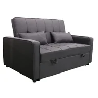 Sofy i kanapy - Kondela Sofa rozkładana Frenka Nowa - brązowa - miniaturka - grafika 1
