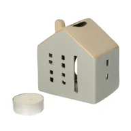 Świeczniki - Świecznik kominek Hause 9x7x10cm - miniaturka - grafika 1