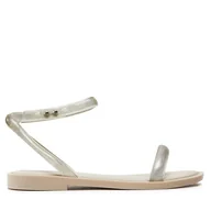 Sandały damskie - Sandały Melissa Melissa Wave Sandal Ad 32942 Beżowy - miniaturka - grafika 1