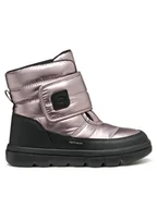 Buty dla dziewczynek - Geox Śniegowce J Willaboom B A J46HWC 0LVBC C8S9B D Fioletowy - miniaturka - grafika 1