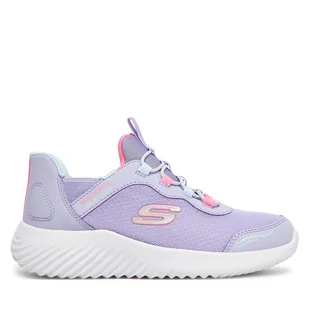 Sneakersy Skechers Bounder-Simple Cute 303585L/LAV Fioletowy - Buty dla dziewczynek - miniaturka - grafika 1
