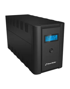 PowerWalker UPS LINE-INTERACTIVE 1200VA 2x SCHUKO + 2x IEC OUT, RJ11/45 IN/OUT, USB, LCD VI1200LCD-SCHUKO - Zasilacze awaryjne UPS - miniaturka - grafika 4