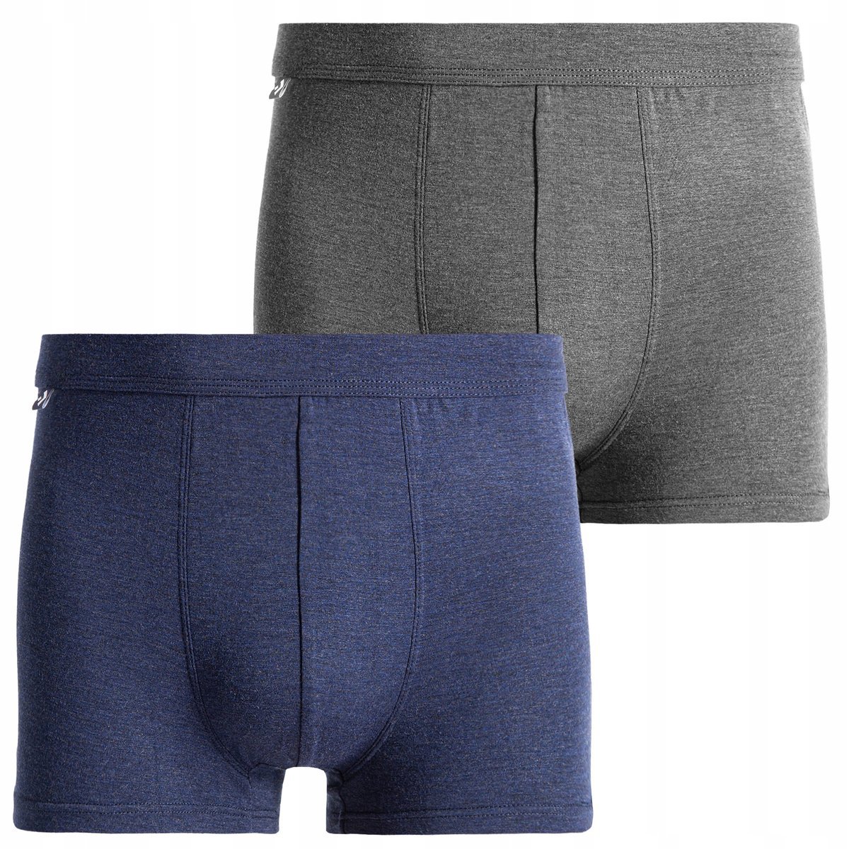 2X BOKSERKI MĘSKIE BAMBUSOWE Z WISKOZY KLASYCZNE ODDYCHAJĄCE MORAJ 3XL