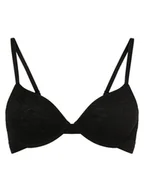 Biustonosze - Calvin Klein Damski biustonosz z fiszbinami Kobiety czarny jednolity, 70B - miniaturka - grafika 1