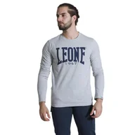 Koszulki sportowe męskie - Męska koszulka z długim rękawem Leone 1947 Apparel - miniaturka - grafika 1