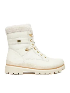 Remonte Trzewiki CEO-D0C77-80 Biały - Botki damskie - miniaturka - grafika 1