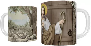 Kubek chrześcijański Jezus Dobry Pasterz ACH422 - Dewocjonalia - miniaturka - grafika 1