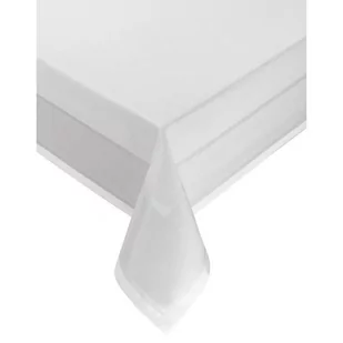 Obrus 140 x 280 Plamoodporny Paula 501 Biały - Obrusy i serwetki - miniaturka - grafika 1